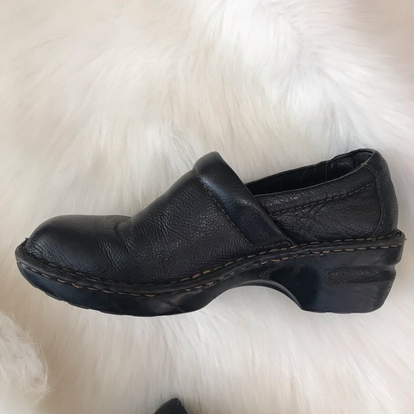 b•o•c ⚜️ Black Leather Mule Clog - Picture 5 of 15